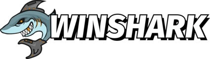 WinShark Casino – logo z rekinem